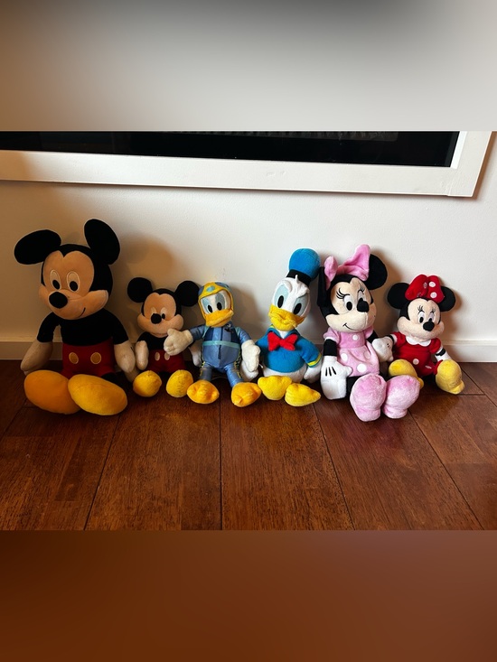 Disney Other - Classic Disney Character Plush Bundle - Mickey, Donald Duck and Minnie